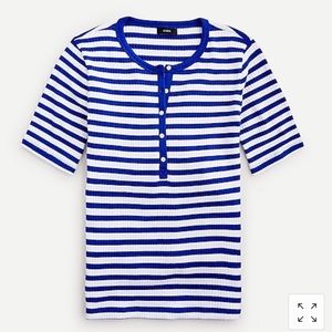 NWT JCREW Large Stripe Top